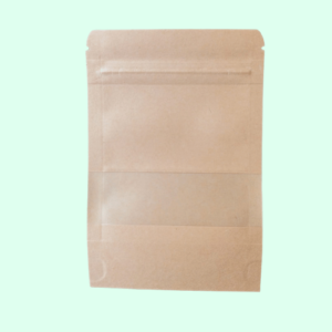 KRAFT STANDY POUCH 100 X 150 + 30MM