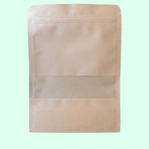 KRAFT STANDY POUCH 160 X 220 + 40MM