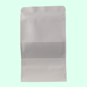 KRAFT STANDY POUCH 120 X 200 + 40MM